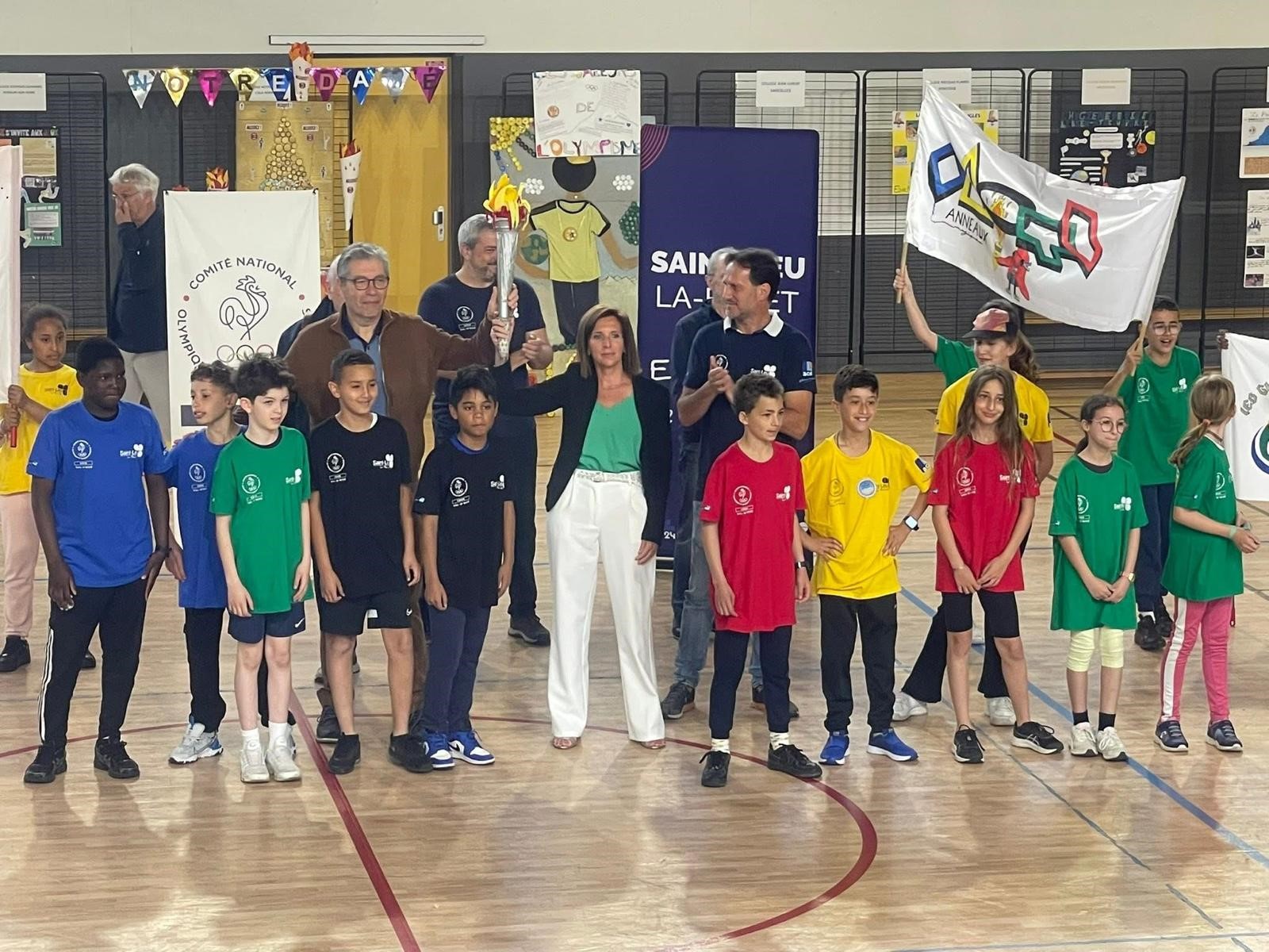 Classes olympiques 6ème 2025 cérémonie d'ouverture