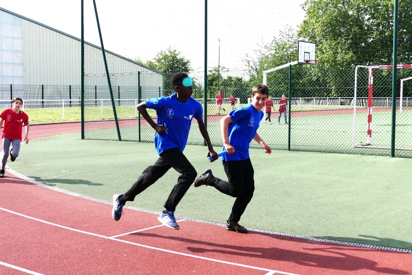 Classes olympiques 6ème 2025 course à l'aveugle