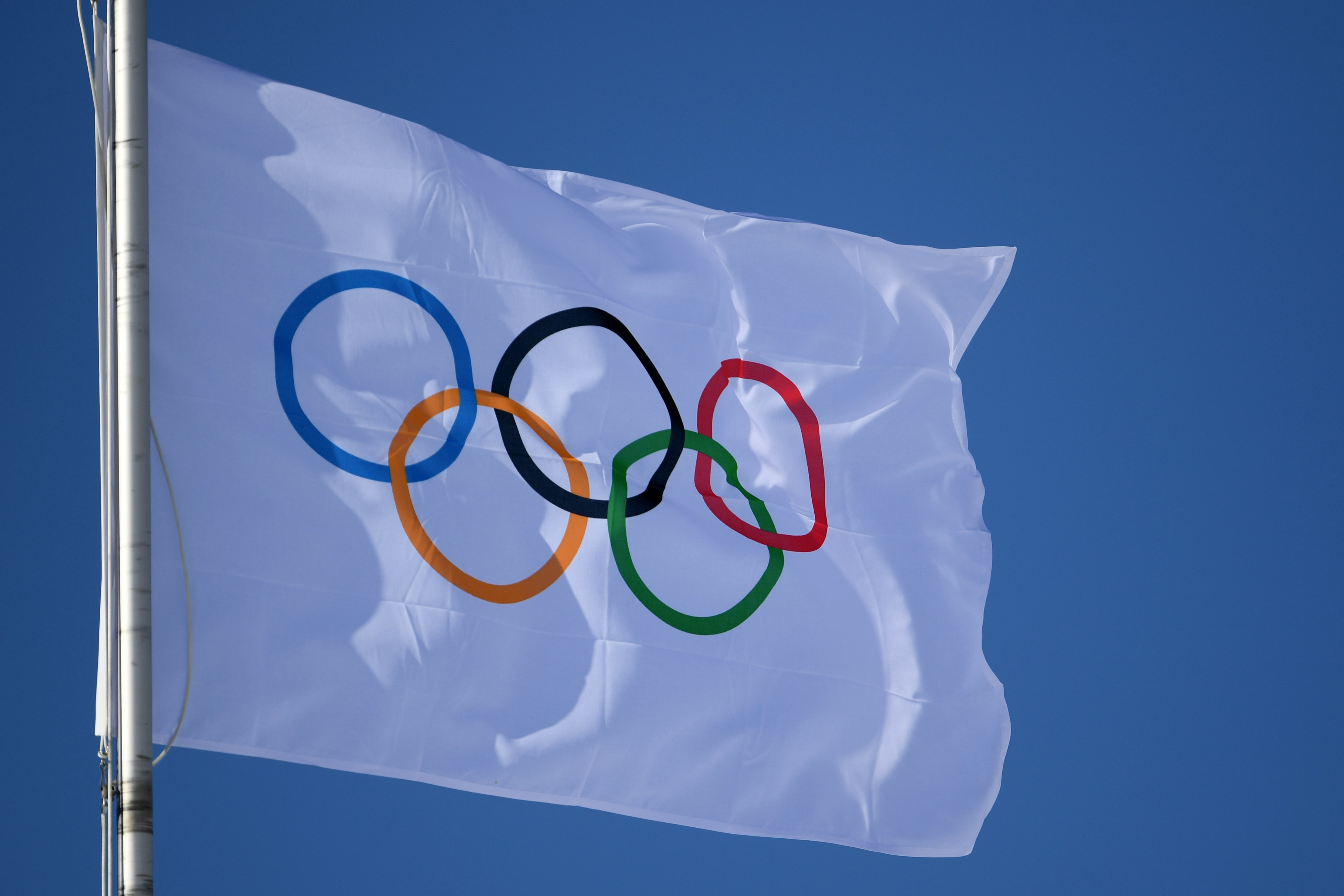 Drapeau olympique - crédits : CNOSF/KMSP