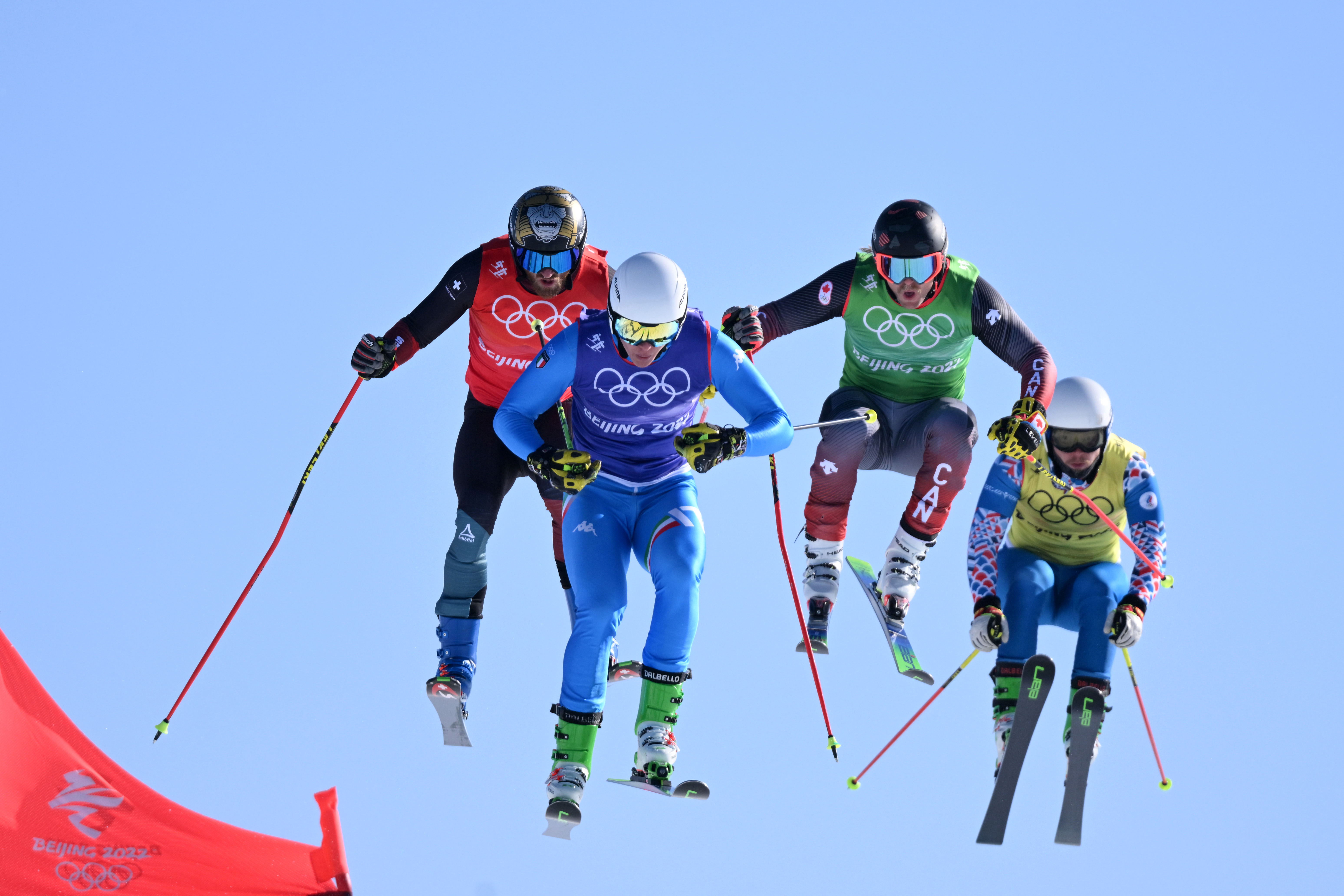 Ski cross - crédits : CNOSF/KMSP