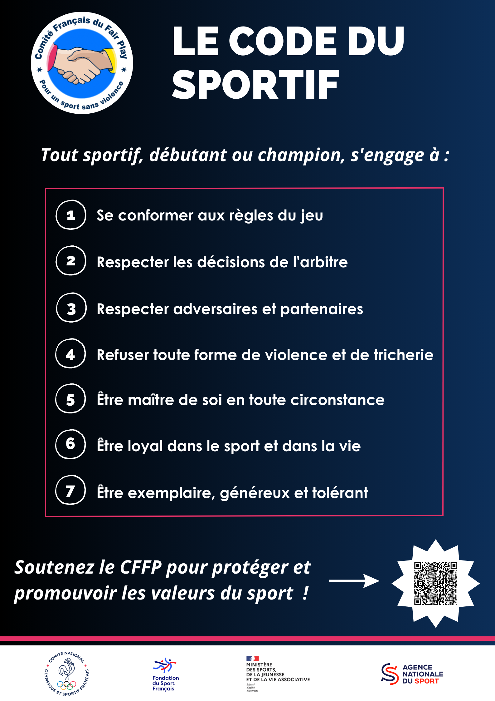 Le code du sportif