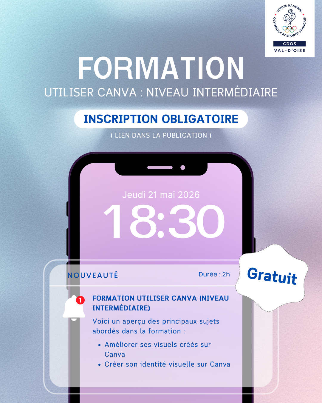 Formation Canva 2 niveau intermédiaire
