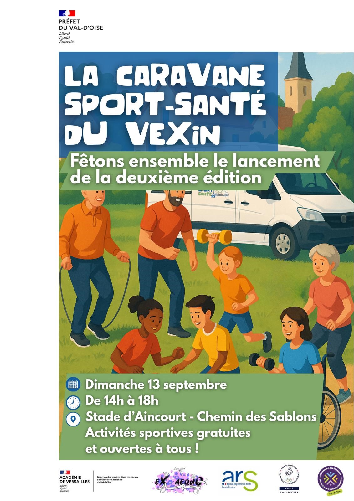 Lancement 2ème édition Caravane Sport santé