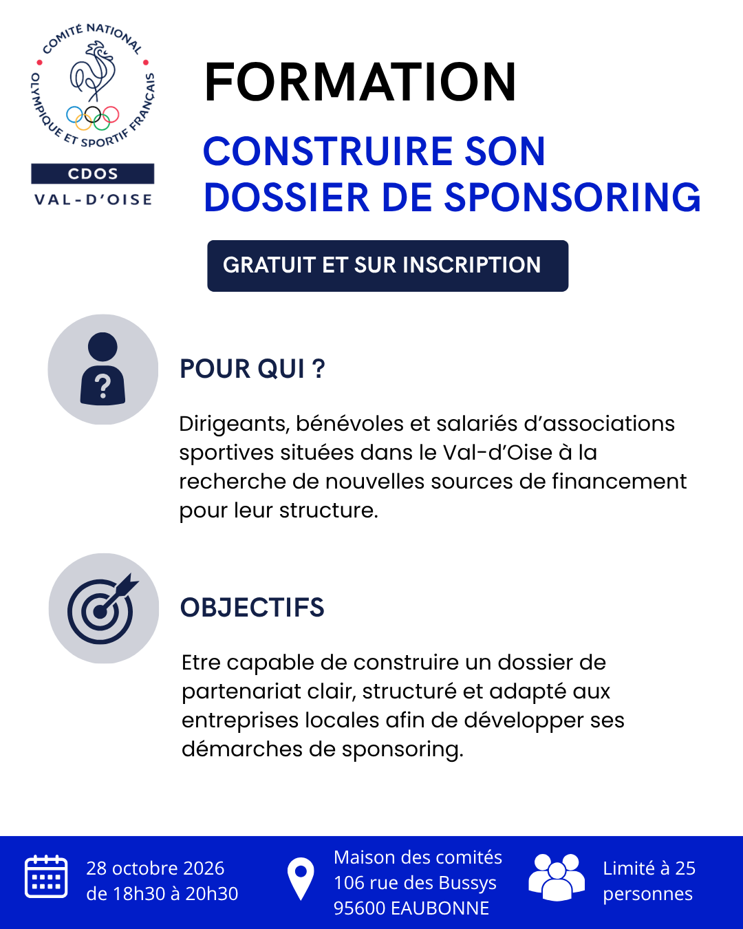 Construire son dossier de sponsoring